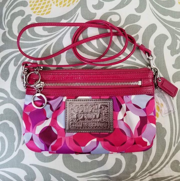 Coach Poppy Kaleidoscope Crossbody Bag - Picture 6 of 8